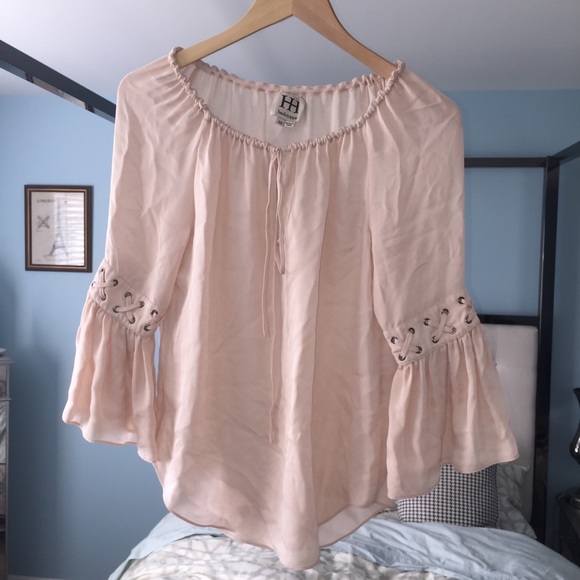 hippie peasant blouse